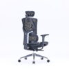 כיסא SIHOO M90 Soft Black מבט קדמי מהצד