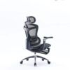 כיסא SIHOO Doro-C300 PRO Black Footrest מבט צד אחורי