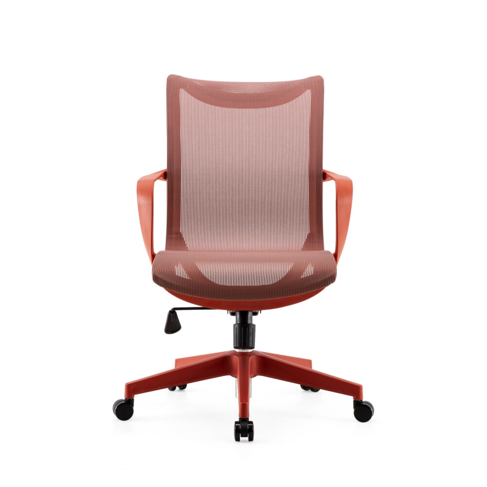 כסא משרדי מעוצב לחדרי ישיבות SIHOO M77 Red